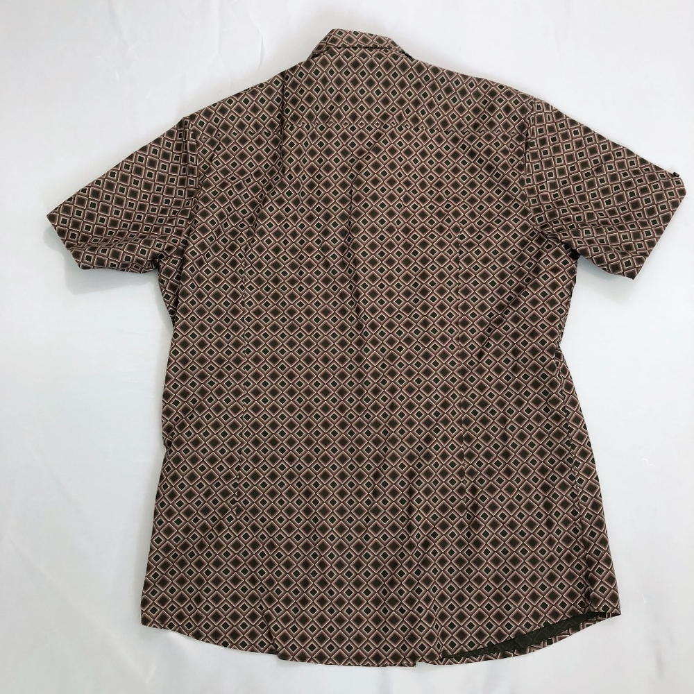 Ben Sherman Short Sleeve Button Down Shirt Black - Picture 5 of 7